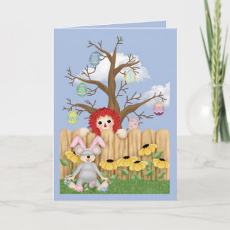 Easter Tree Holiday Card