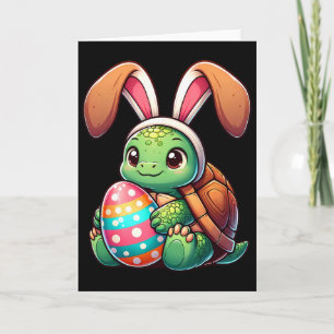 Easter Turtles Lovers Pet Pets Bunny Rabbits Men W Card