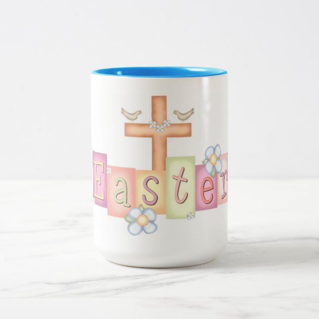Easter Two-Tone Coffee Mug (Center)