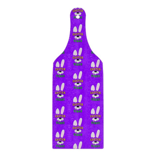 Easter Vibes Cutting Board (Front)