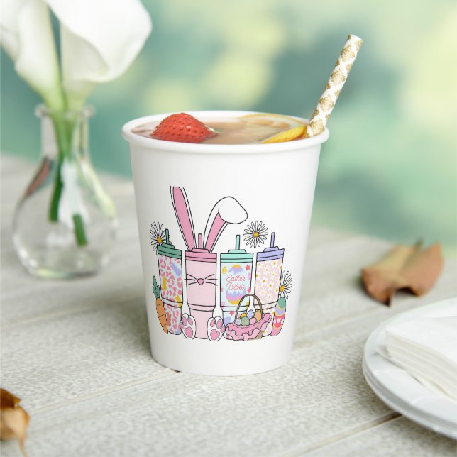 Easter Vibes Paper Cups (Insitu)