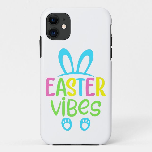 Easter Vibes Pastel Case-Mate iPhone Case (Back)