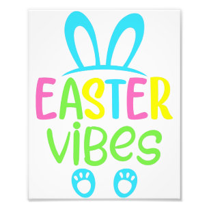 Easter Vibes Pastel Photo Print