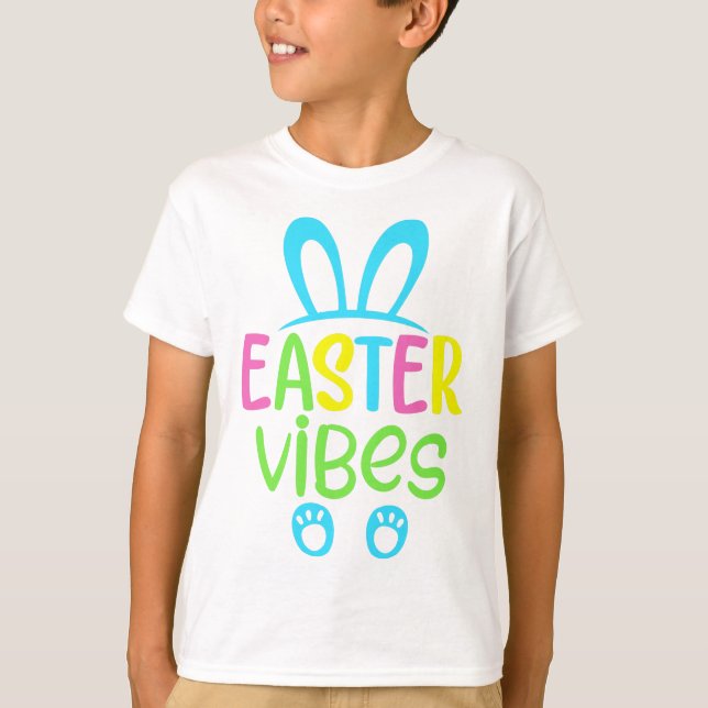 Easter Vibes Pastel T-Shirt (Front)