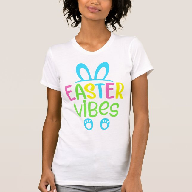 Easter Vibes Pastel T-Shirt (Front)