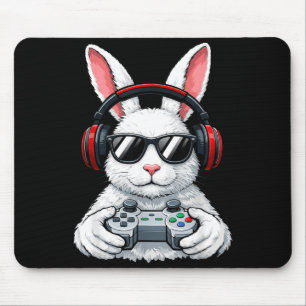 Easter Video Game Bunny Eggs Hunt Game Kiver Boys Mouse Pad