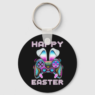 Easter Video Game Controller Funny Gamer Boys Kids Key Ring