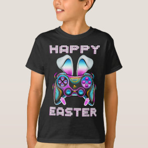 Easter Video Game Controller Funny Gamer Boys Kids T-Shirt