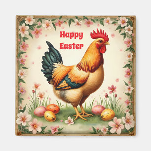 Easter Vintage Holiday Trendy Easter Collection Magnet
