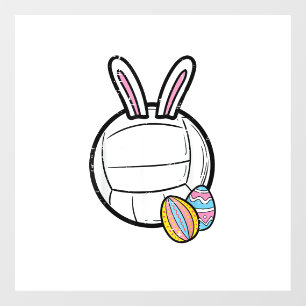 Easter Volleyball Bunny Sports Player Women Girls 