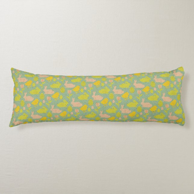 Easter Wallpaper Body Cushion (Front)