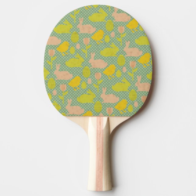 Easter Wallpaper Ping Pong Paddle (Front)
