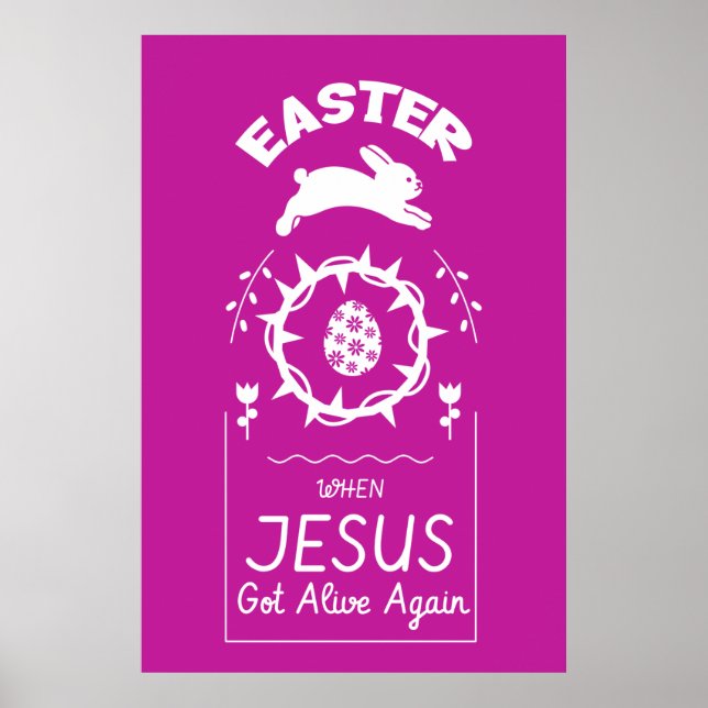 Easter - When Jesus Got Alove Again Poster (Front)