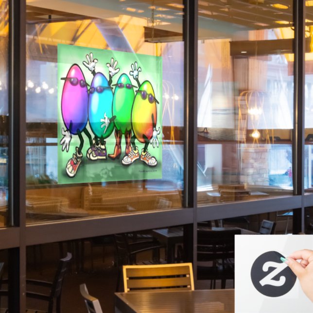 Easter Window Cling (Restaurant Window)