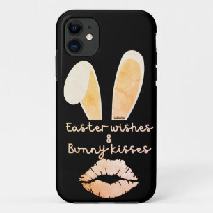 EASTER WISHES & BUNNY KISSES easter gift idea Case-Mate iPhone Case