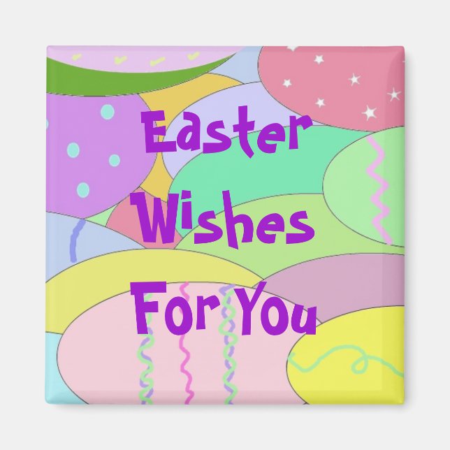 Easter Wishes For You Magnet (Front)
