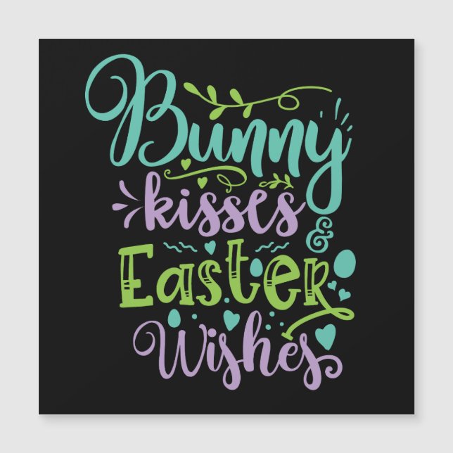 Easter wishes kisses (Front)