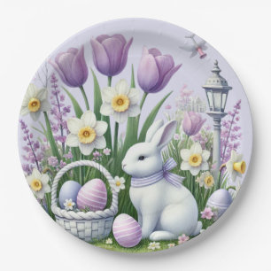 Easter Wishes Paper Plate