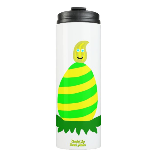 Easter Wishes Thermal Tumbler (Front)