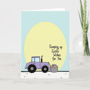 Easter Wishes Vehicle Card