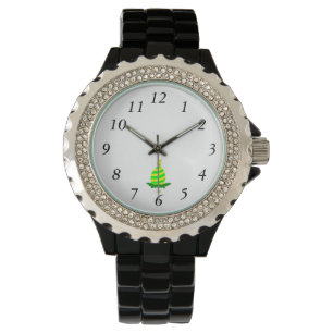 Easter Wishes Women's Rhinestone Black Watch