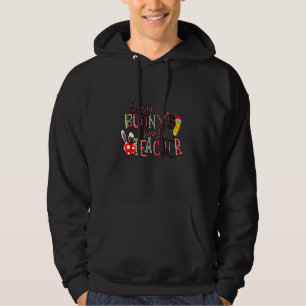 Easter With My Gnomies Bunny Ears Egg Hunting Happ Hoodie