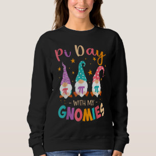 Easter With My Gnomies Bunny Ears Egg Hunting Happ Sweatshirt