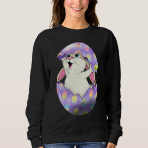 Easter With My Gnomies Bunny Ears Egg Hunting Happ Sweatshirt