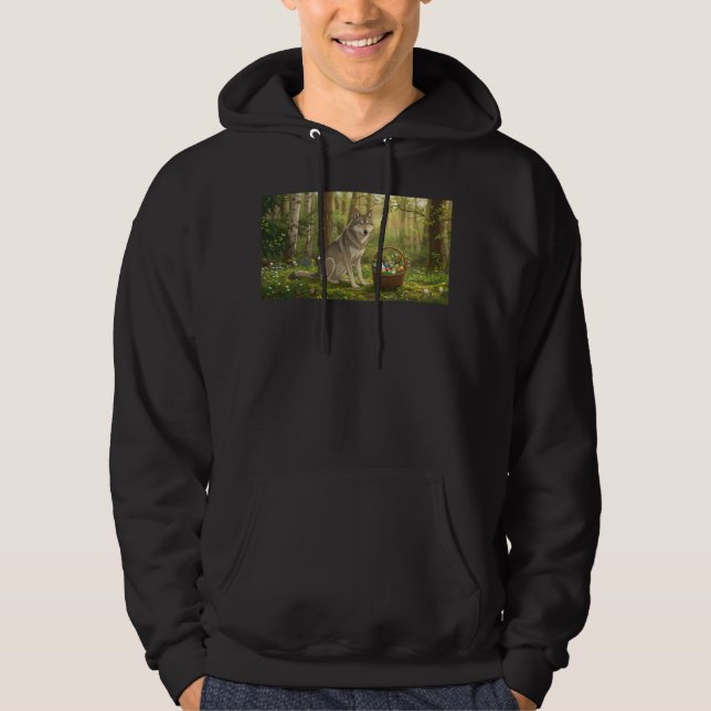 Easter Wolf  Hoodie (Front)