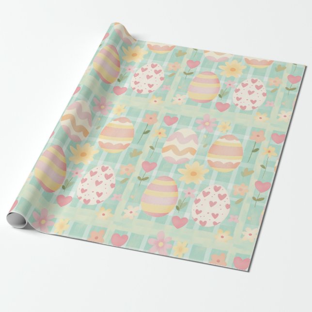 Easter wrapping Paper (Unrolled)