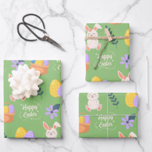 Easter Wrapping Paper Sheet