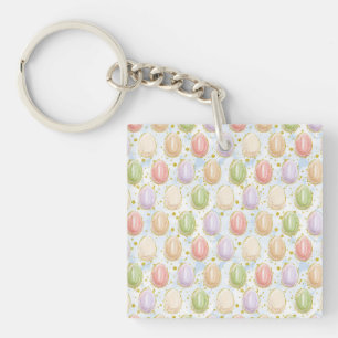 Easter Wreath Key Ring