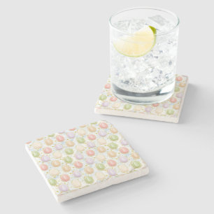 Easter Wreath Stone Coaster