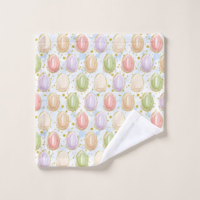 Easter Wreath Wash Cloth (Wash Cloth)