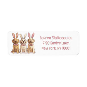 Easter Yellow Labrador Retriever Dogs