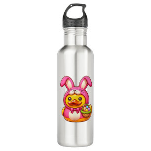 Easter Yellow Rubber Duck Cruise Ship Cruising Duc 710 Ml Water Bottle