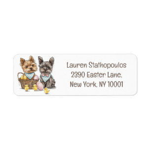 Easter Yorkshire Terrier Dogs