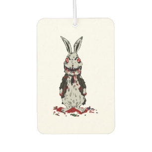Easter Zombie Rabbit Halloween Bunny Car Air Freshener