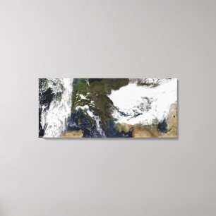 Eastern and Southern Europe Canvas Print