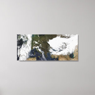 Eastern and Southern Europe Canvas Print