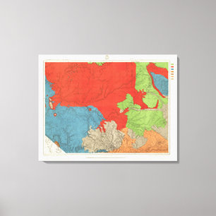 Eastern Arizona and Western New Mexico Canvas Print