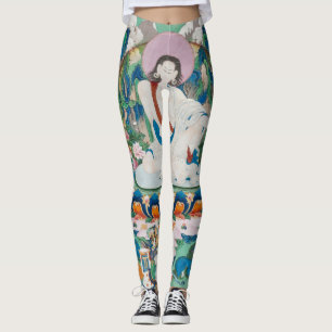EASTERN ART PRINTED Leggings