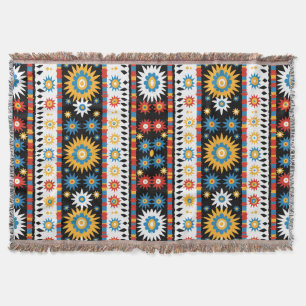 Eastern Band of Cherokee Throw Blanket
