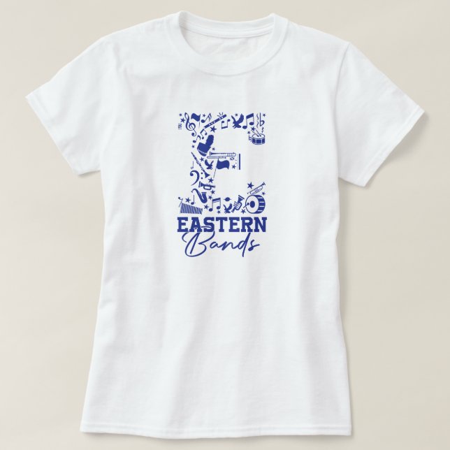 Eastern Bands Musical E T-Shirt (Design Front)