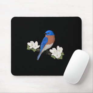 Eastern Bluebird Bird Birdlover Birdwatcher Animal Mouse Pad