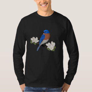 Eastern Bluebird Bird Birdlover Birdwatcher Animal T-Shirt