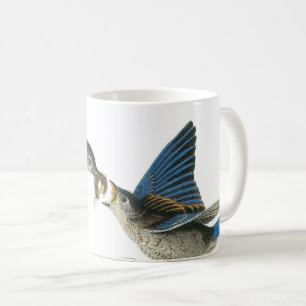 Eastern Bluebird by Audubon Coffee Mug