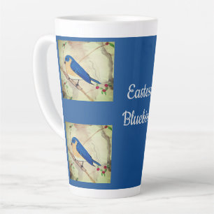 Eastern Bluebird Latte Mug