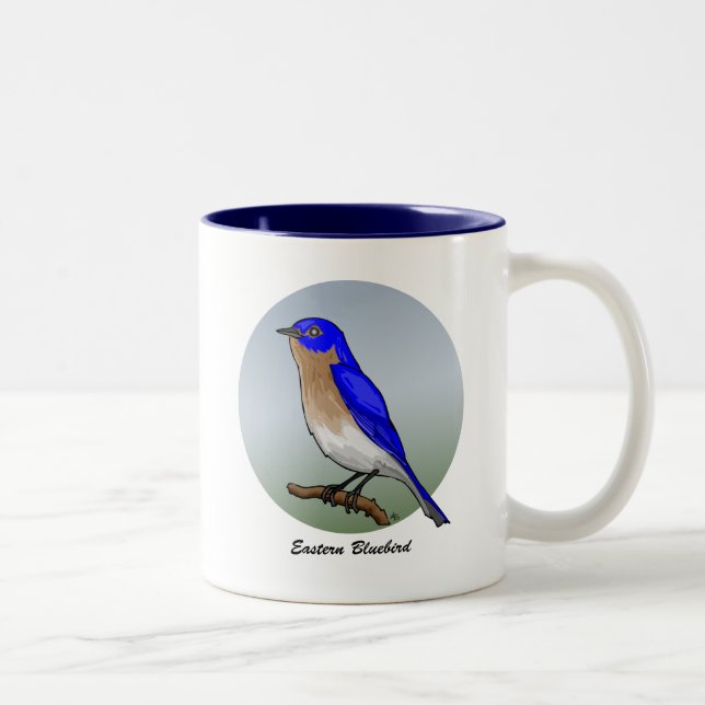 Eastern Bluebird rev.2.0 Mousepads and Mugs (Right)