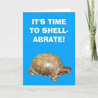 Eastern Box Turtle Funny Customisable Birthday
